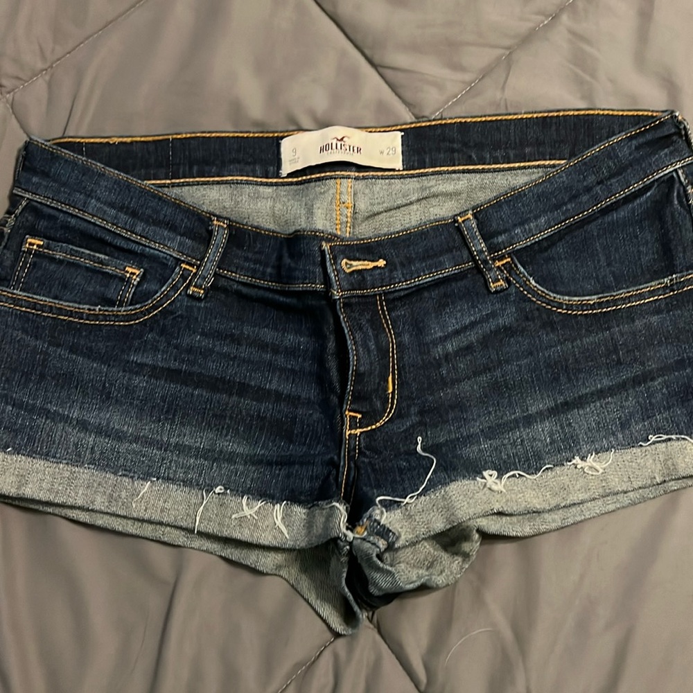 Hollister short shorts.